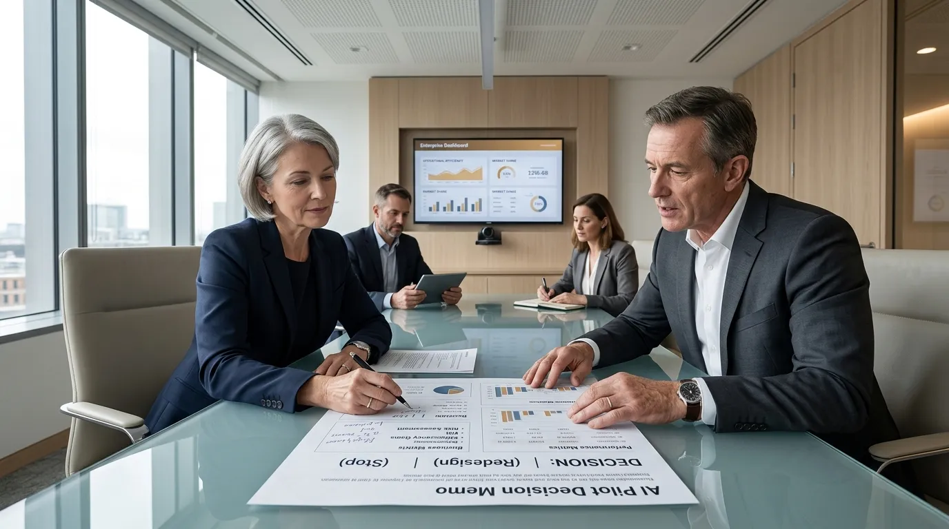 What CEOs and Executive Sponsors Need to Know Before Funding the Next AI Pilot